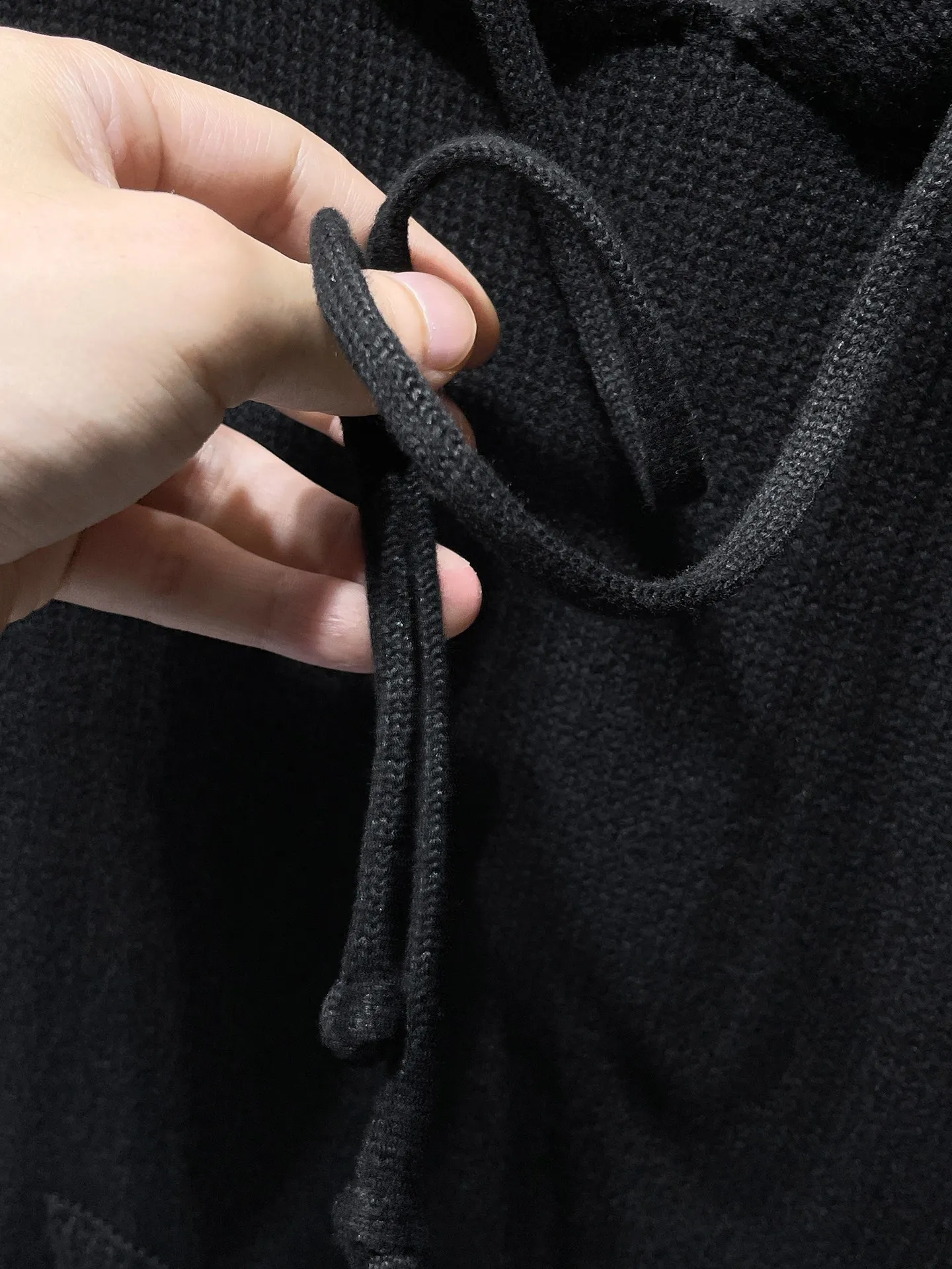 P256 Chrome Hearts🍁Sweater Series🍁 Sanskrit letter embroidered hoodie sweater Selected high-quality wool blended knitted fabric Non-common version on the market Recommended color: black